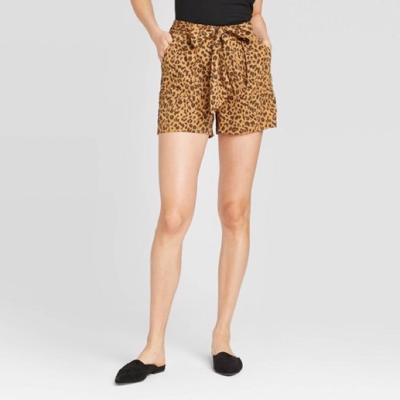 a new day Pants - ‼️$10 SALE‼️ A NEW DAY Leopard Print High Rise Shorts